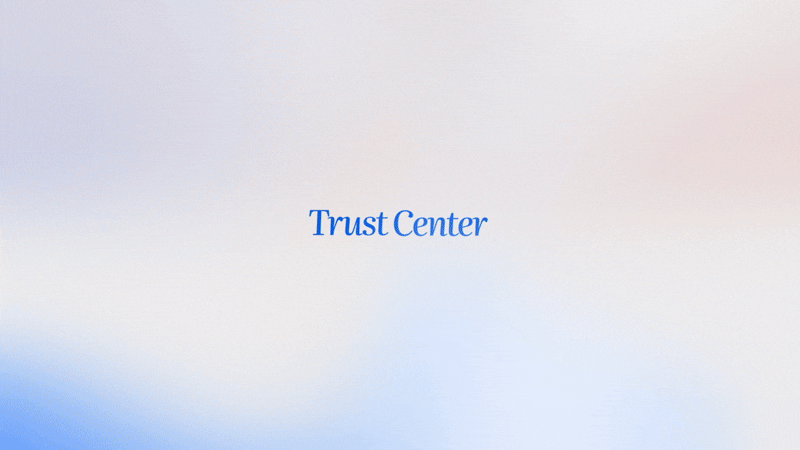 SecurityPal Trust Center product animation